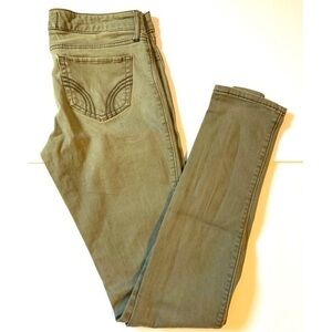 Hollister Green Jeggings Size 1R